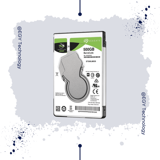 Windows 10 pro Seagate 500GB Hard Drive BarraCuda ST500LM030 2.5" SATA - EGY Technology